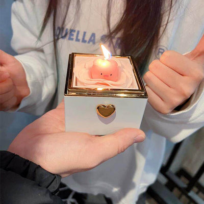 Rotating ring box