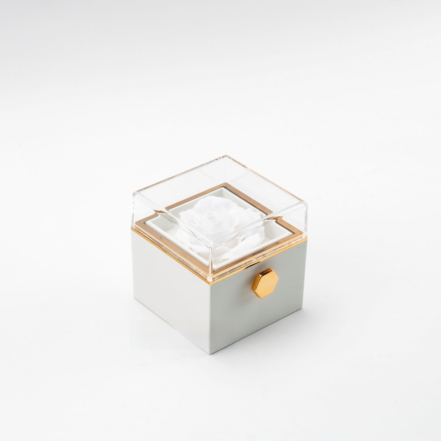 Rotating Rose Jewelry Gift Box