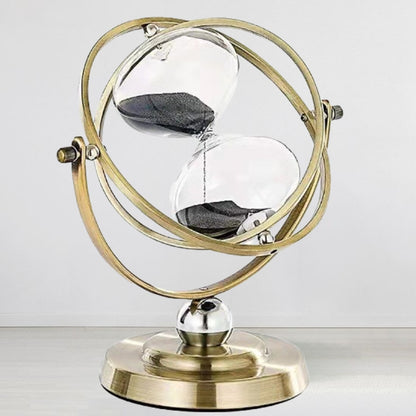 Rotating Sand Timer Desktop Ornament