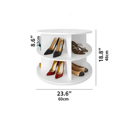 Rotating Shoe Storage Rack