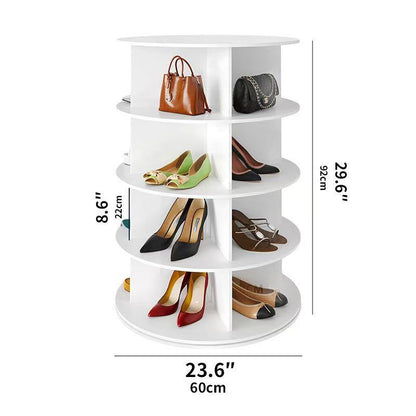 Rotating Shoe Storage Rack