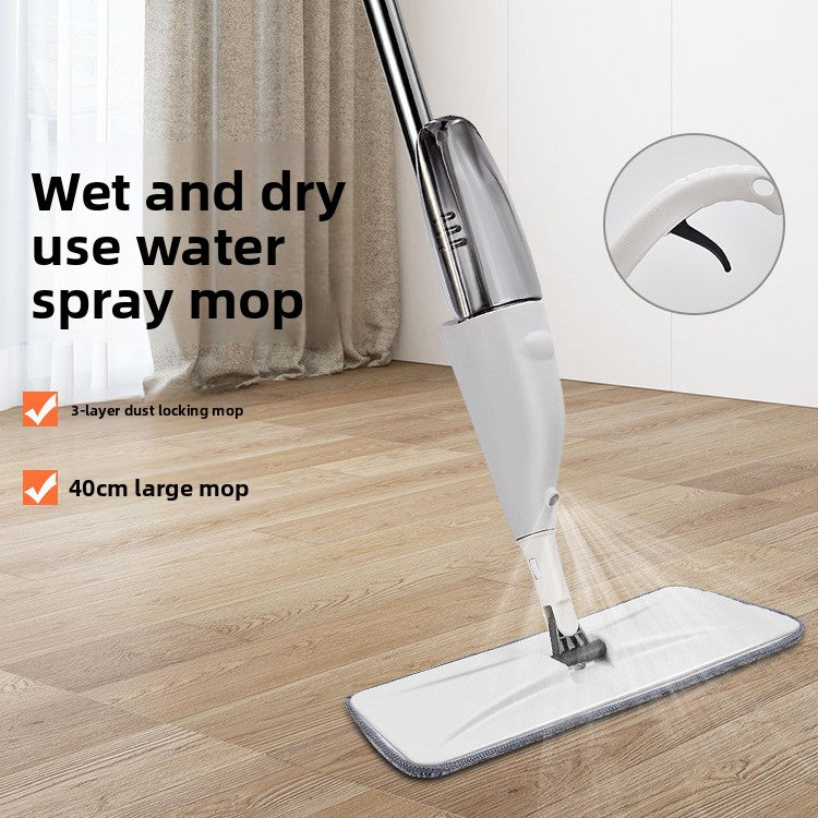 Rotating Spray Mop with Aluminum Alloy Rod