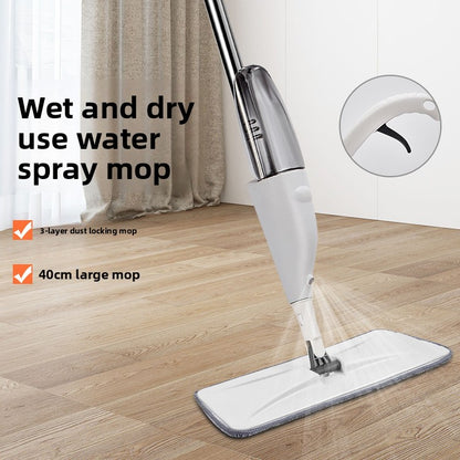 Rotating Spray Mop with Aluminum Alloy Rod