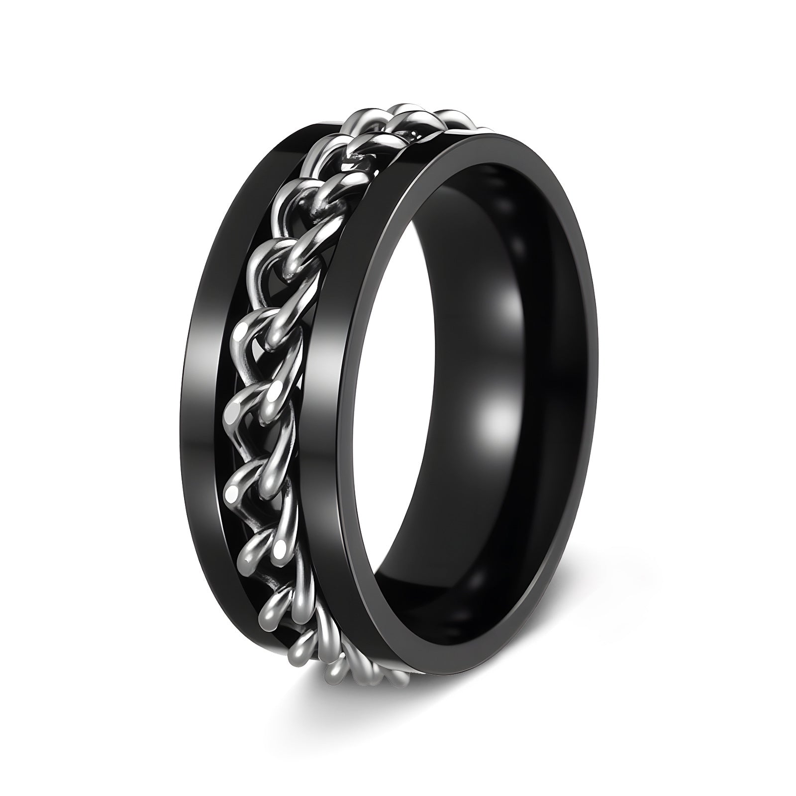 Rotating Stainless Steel Ring Bottle Opener