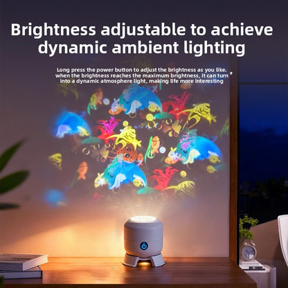 Rotating Starry Sky Projection Night Light