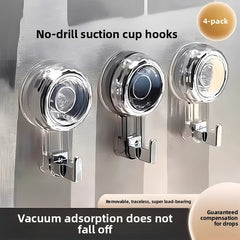Bathroom suction cup hooks Khaki