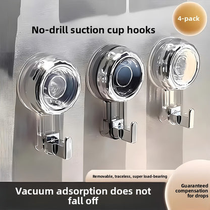 Rotating Suction Cup Hook for Bathroom Kitchen