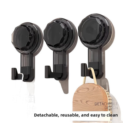 Rotating Suction Cup Hook for Bathroom Kitchen