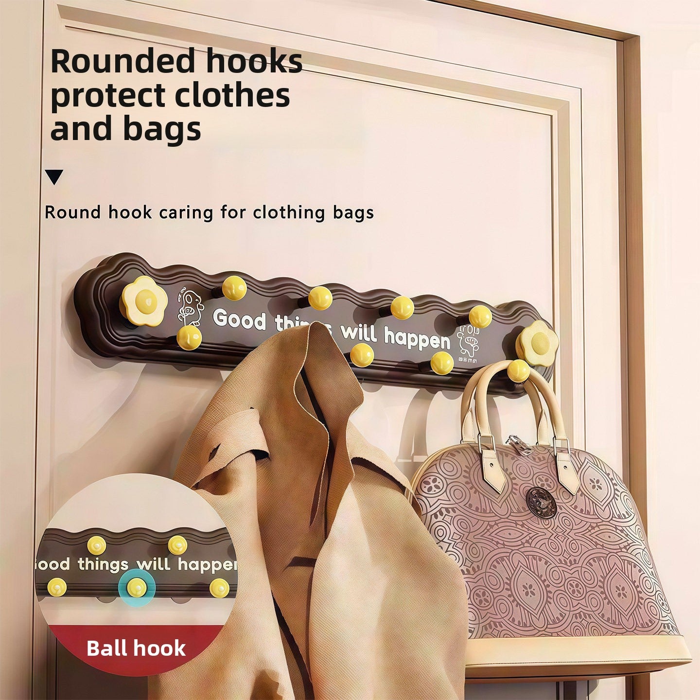 Rotating Suction Cup Hooks with Adhesive Backing