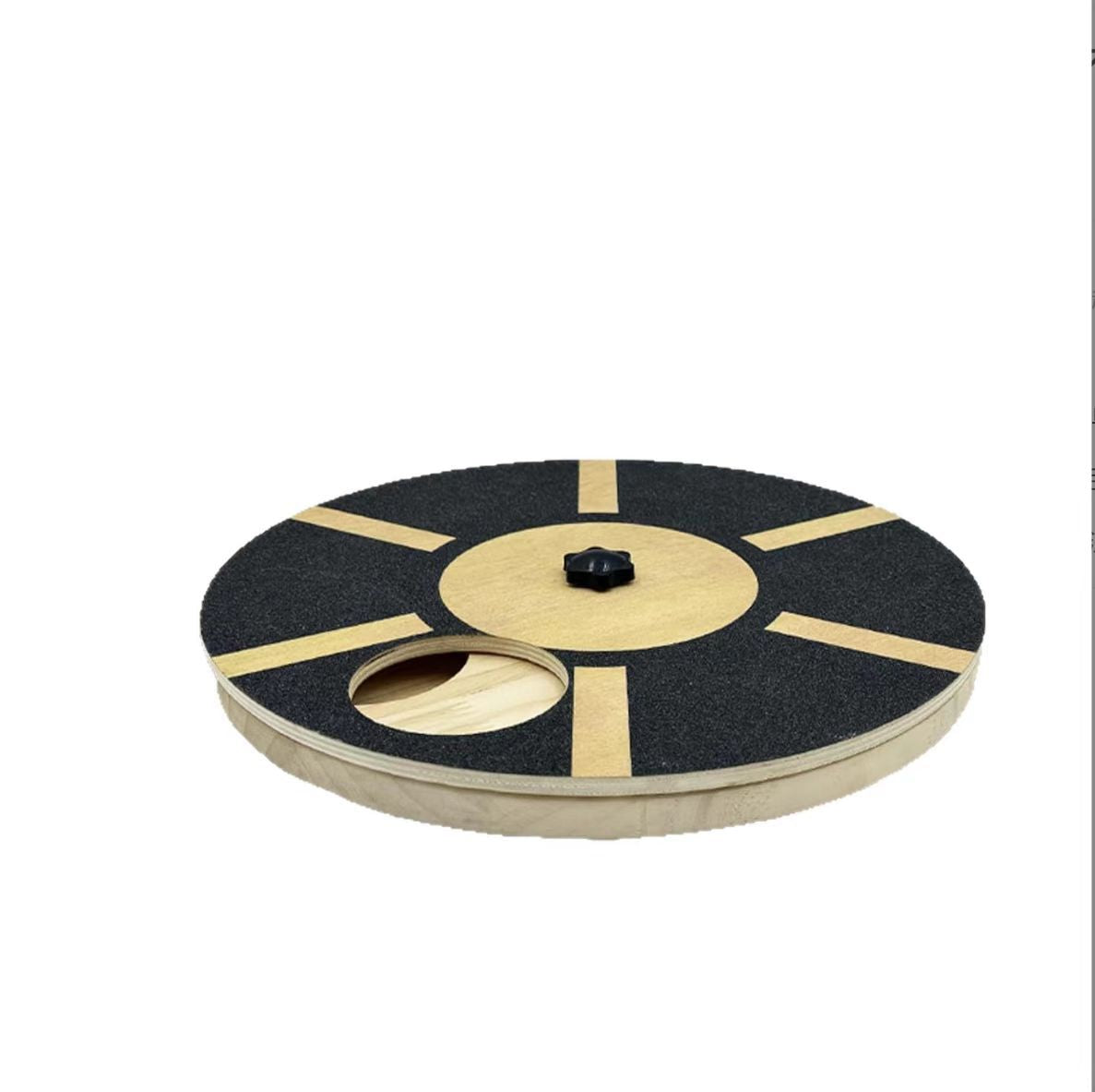Rotating Wooden Pet Scratching Board