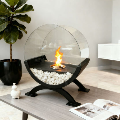 Round Alcohol Fireplace Arch