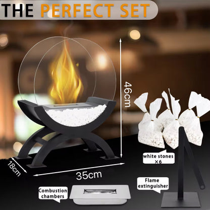 Round Alcohol Fireplace Arch