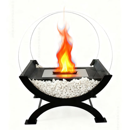 Round Alcohol Fireplace Arch