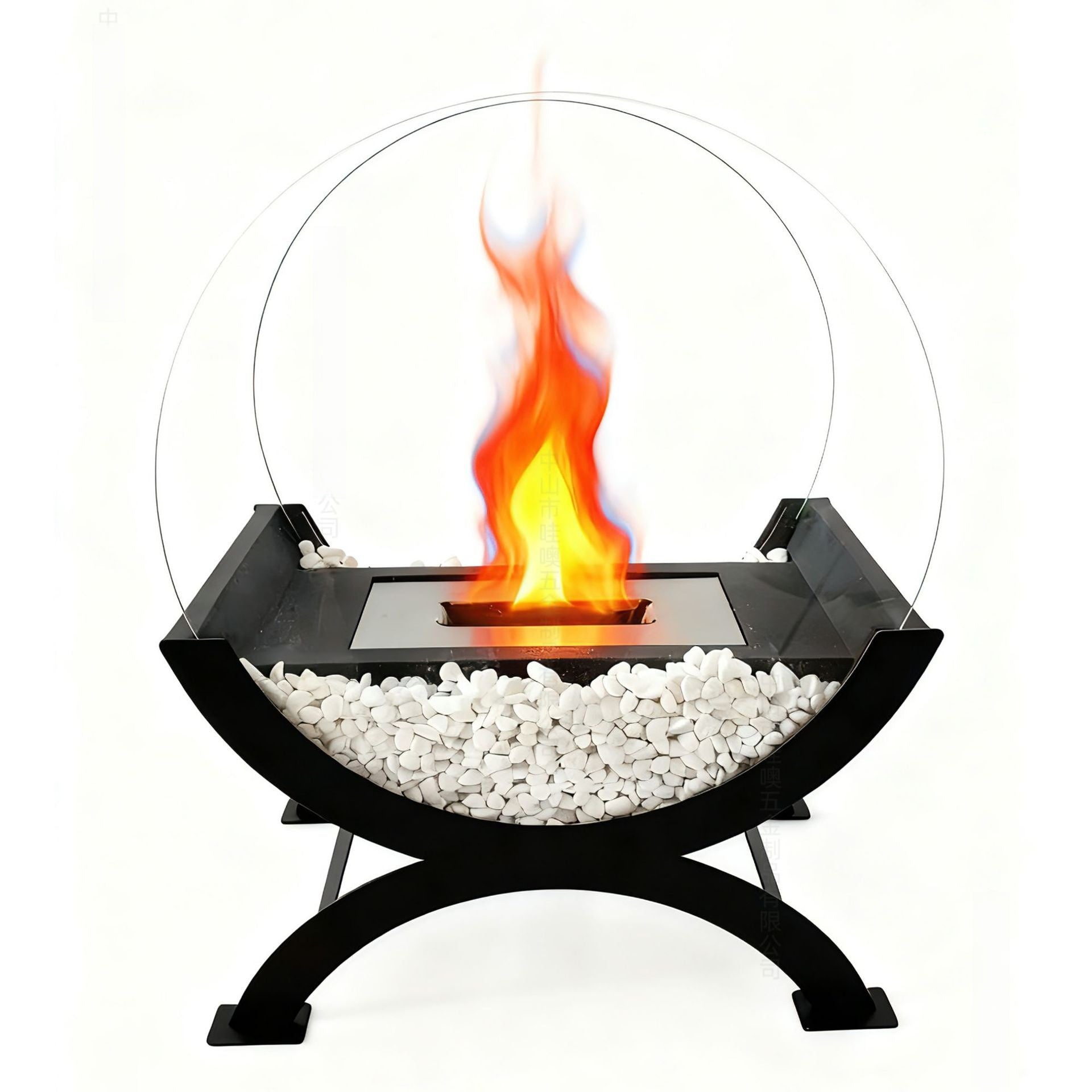 Round Alcohol Fireplace Arch