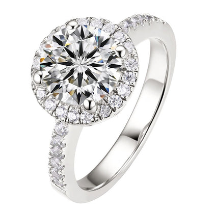 Round bag style women's ring