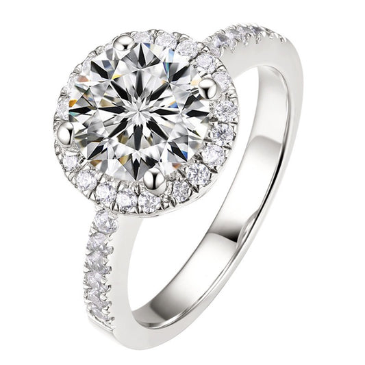 Round bag style women's ring