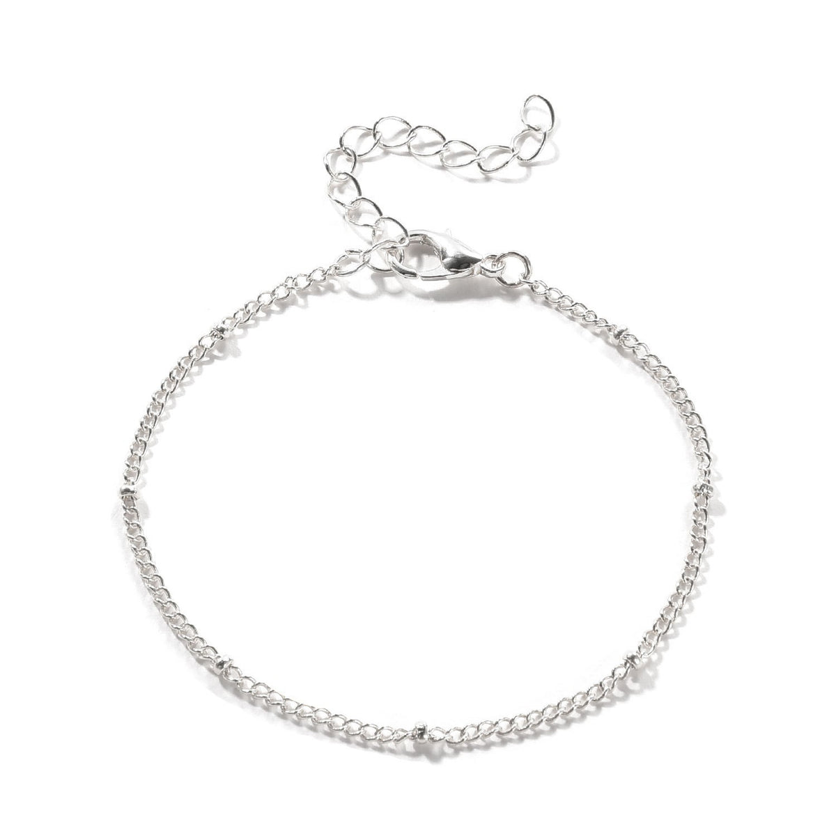 Round bead chain simple bracelet
