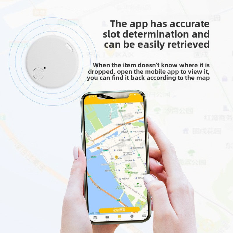 round Bluetooth anti-lost device