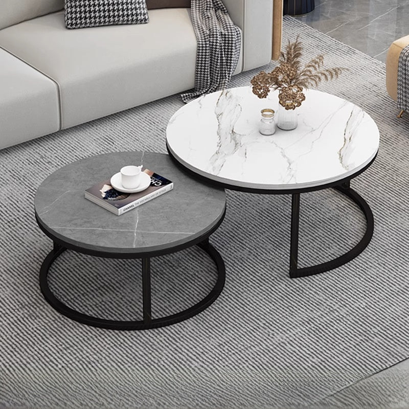 Round coffee tab