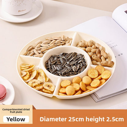 Round Compartmentalized Fruit Tray