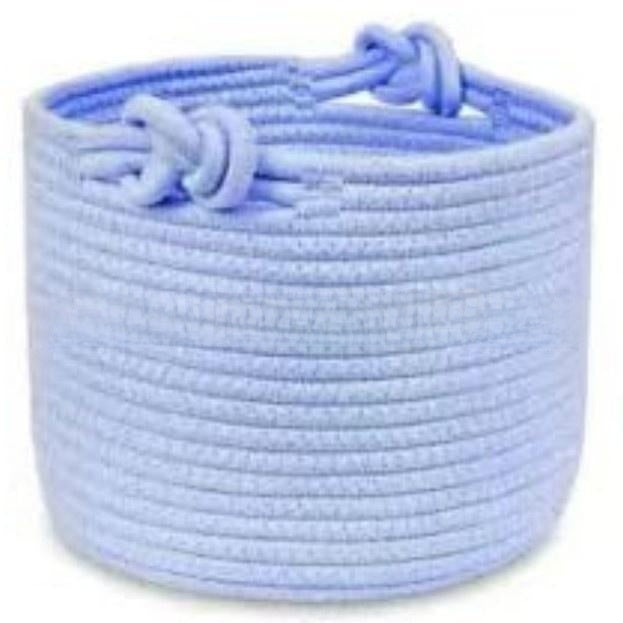 Round Cotton Rope Storage Basket