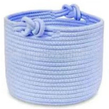 Round Cotton Rope Storage Basket