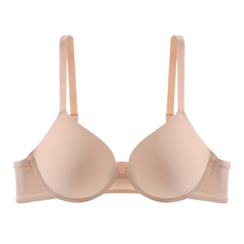 Round cup shaping bra