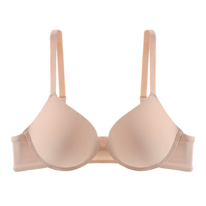 Round cup shaping bra