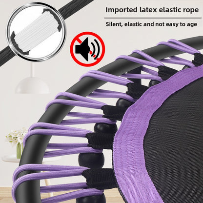 Round fitness trampoline