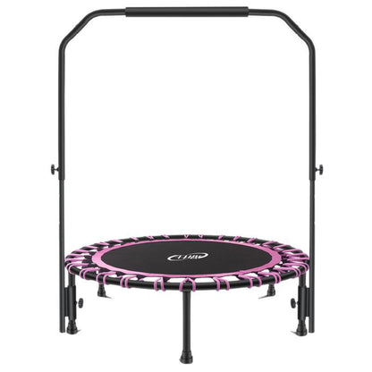 Round fitness trampoline