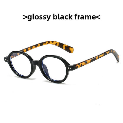 Round Frame Anti-Blue Light Reading Glasses