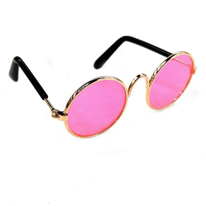 Round Frame Pet Sunglasses