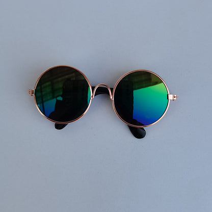 Round Frame Pet Sunglasses