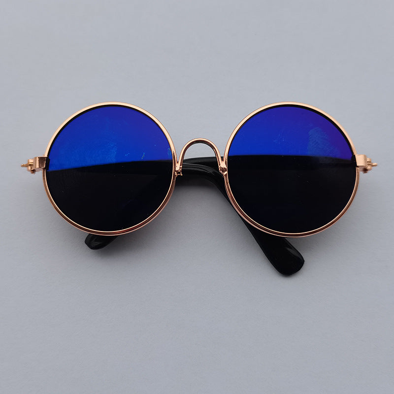 Round Frame Pet Sunglasses