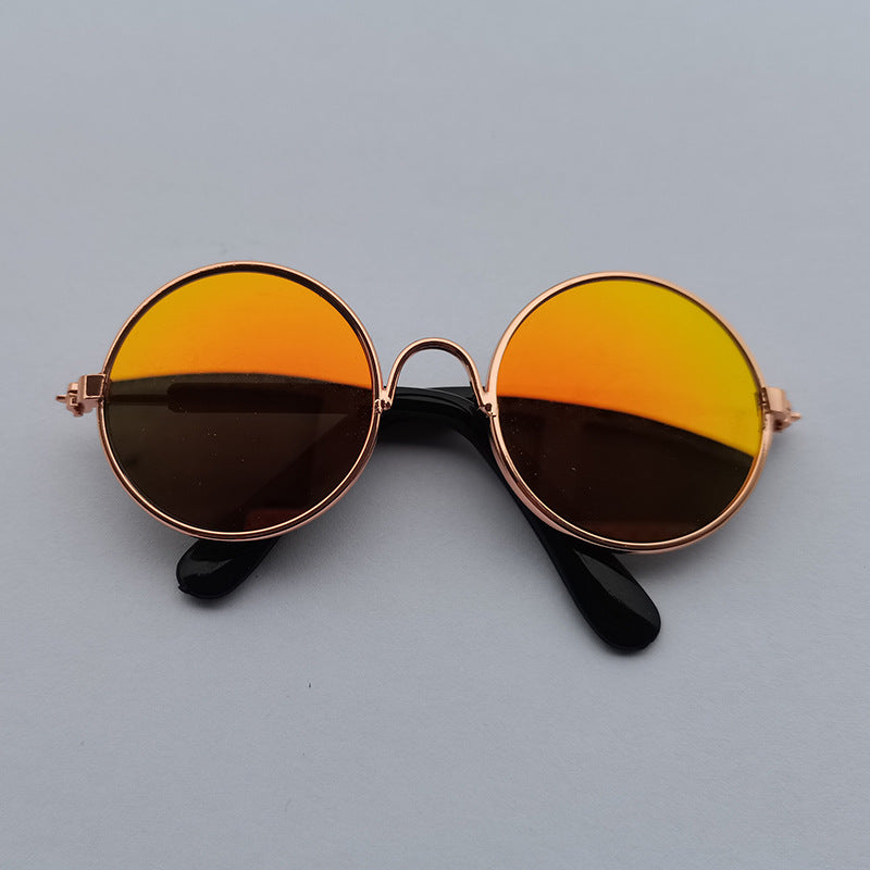 Round Frame Pet Sunglasses