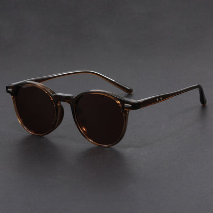 Round Frame Polarized Sunglasses