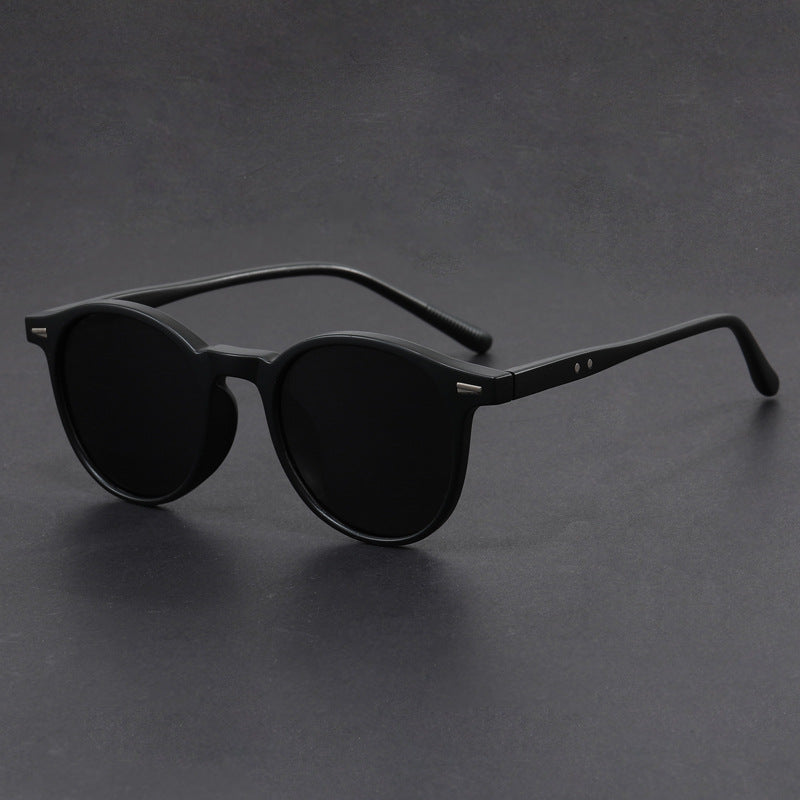 Round Frame Polarized Sunglasses