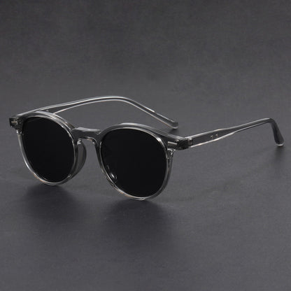 Round Frame Polarized Sunglasses