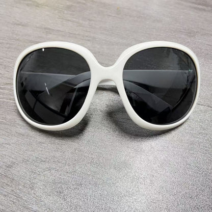 Round Frame Sunglasses Women