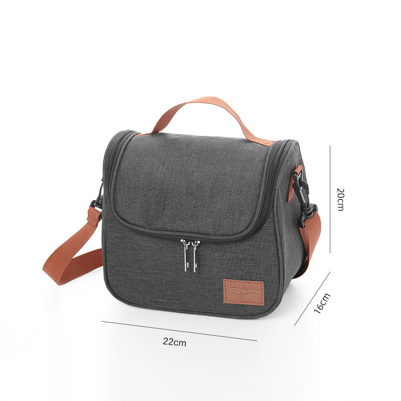 round lunch bag
