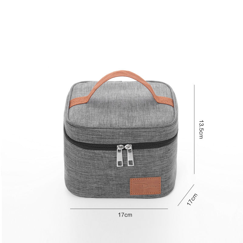 round lunch bag