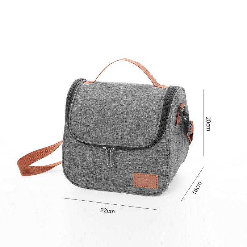 round lunch bag