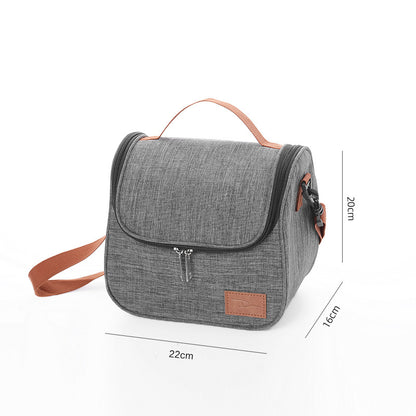 round lunch bag