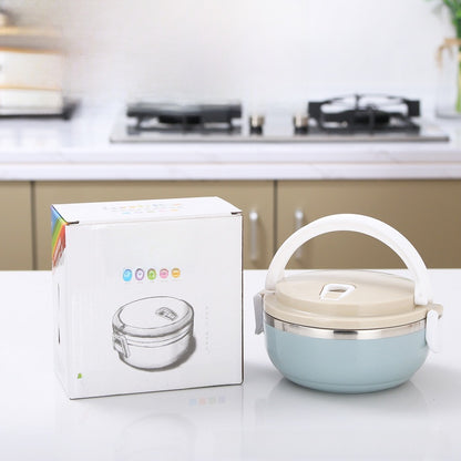 Round lunch box