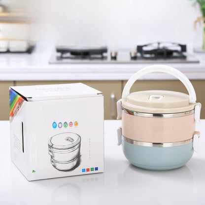 Round lunch box