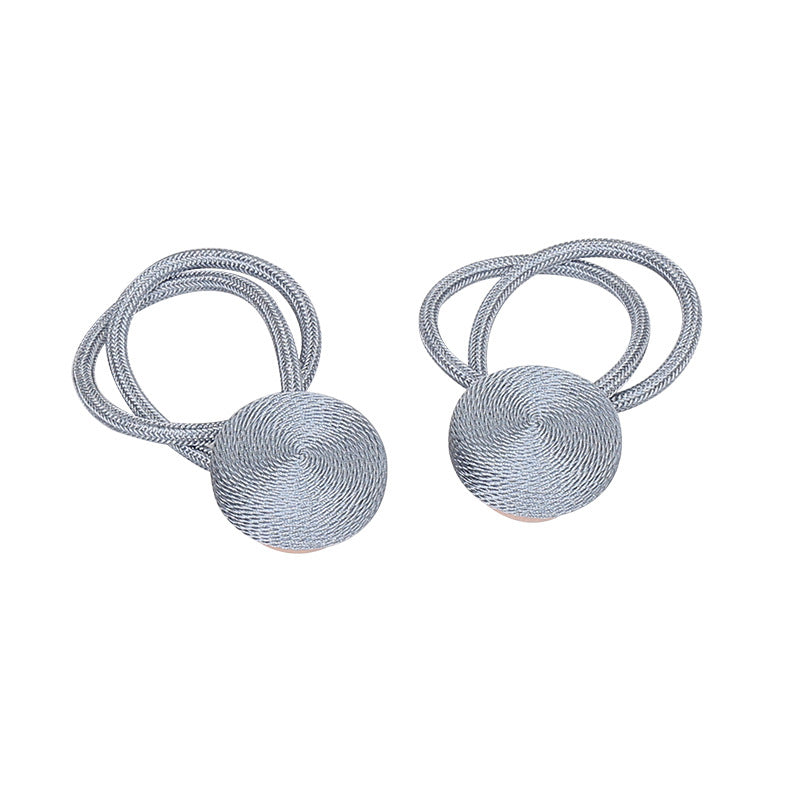 Round Magnetic Curtain Tiebacks No-Drill Curtain Clips