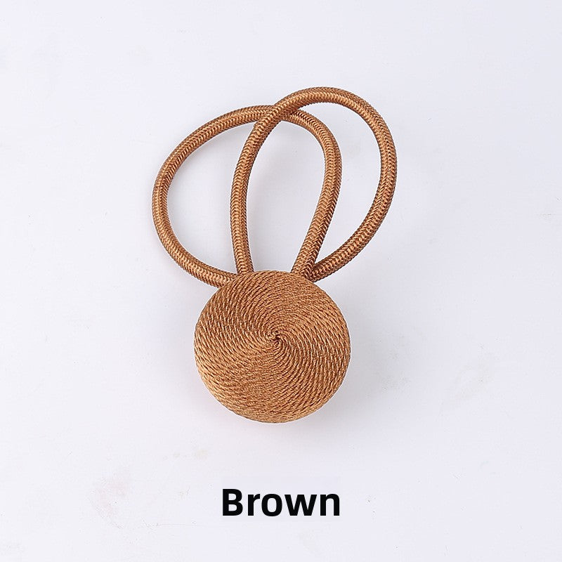 Round Magnetic Curtain Tiebacks No-Drill Curtain Clips