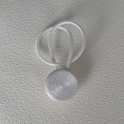 Round Magnetic Curtain Tiebacks No-Drill Curtain Clips
