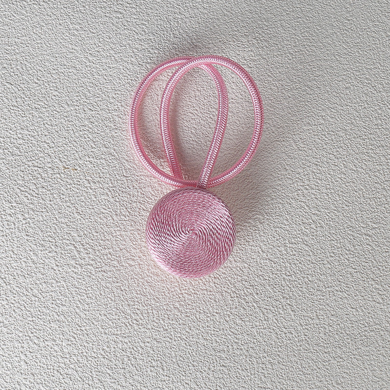Round Magnetic Curtain Tiebacks No-Drill Curtain Clips