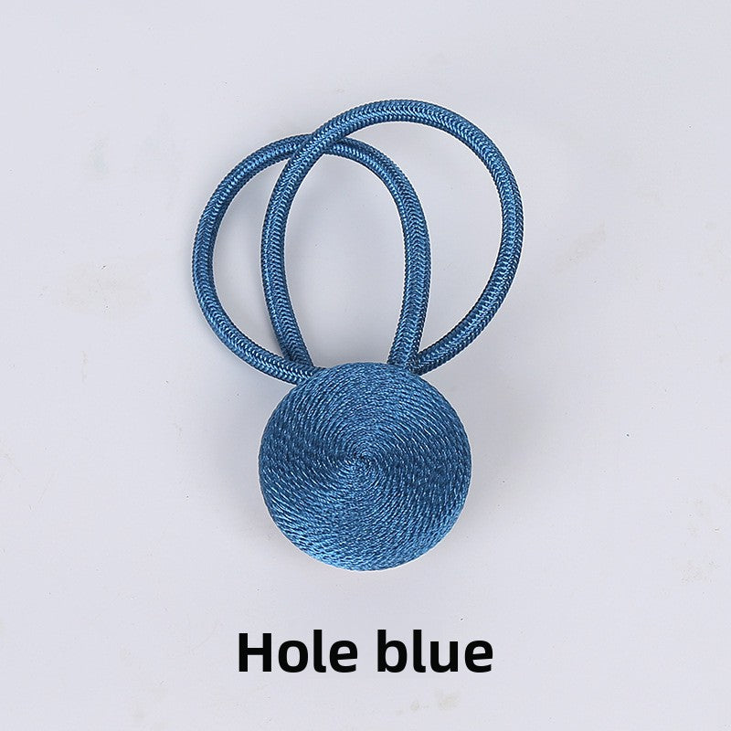 Round Magnetic Curtain Tiebacks No-Drill Curtain Clips